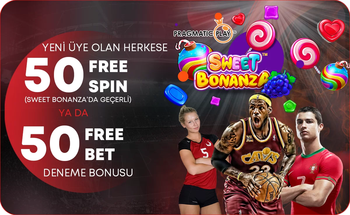 Pekinbet ile 50tl freebet ve 50 freespin (Sweet Bonanzaya özel)